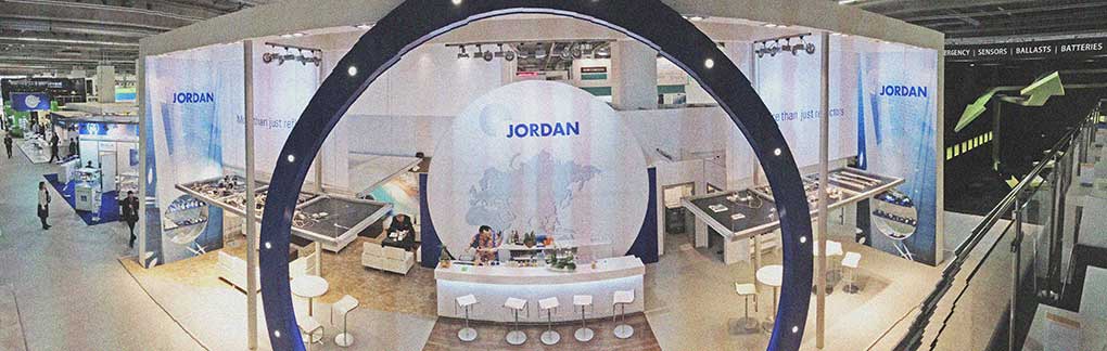 Jordan Reflectors live at light + building Frankfurt 2014