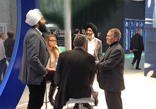 Chris Ingleton at light + building 2014