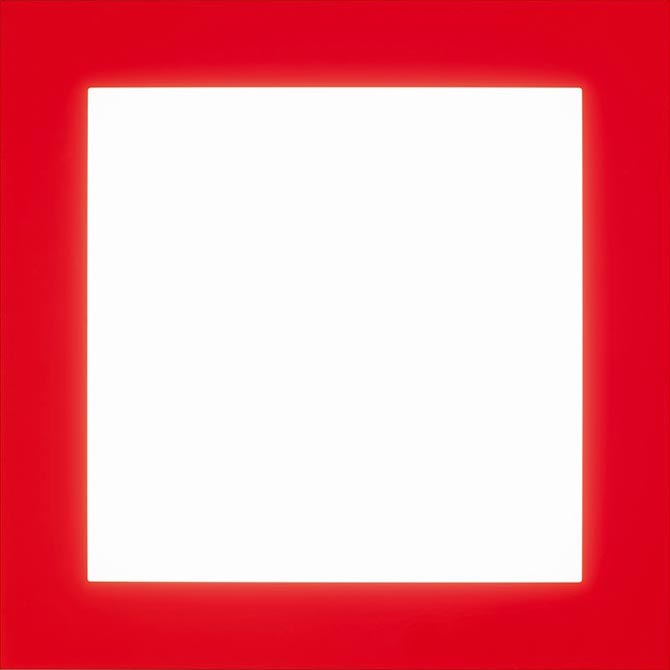 Opallite RT Recessed LED Luminaires with red border