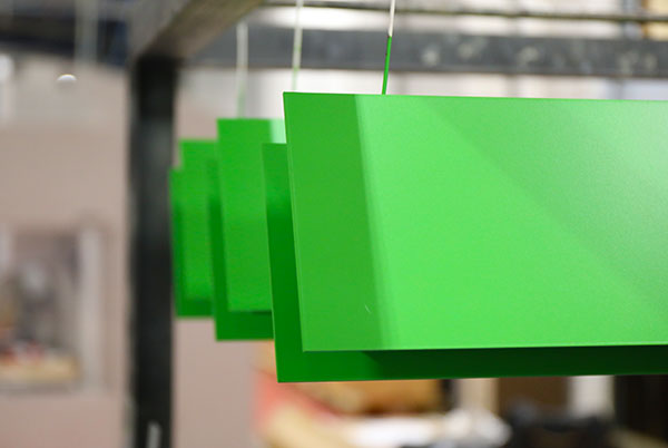 MiXX green suspended luminaire