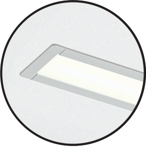 LINIALITE recessed mounting